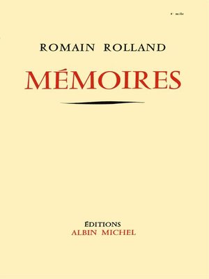 cover image of Mémoires et fragments du journal